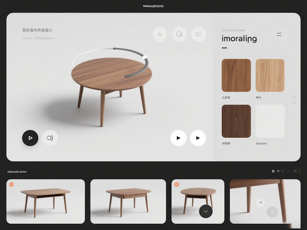 家居产品3D交互