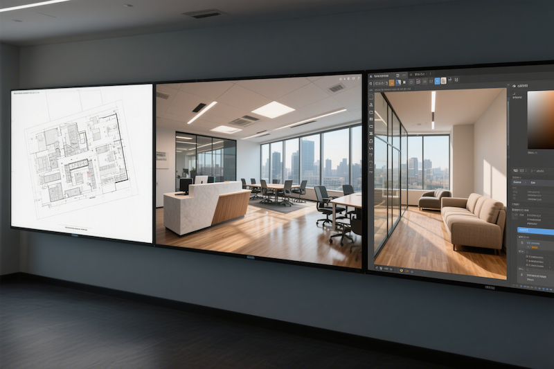 建筑空间可视化服务