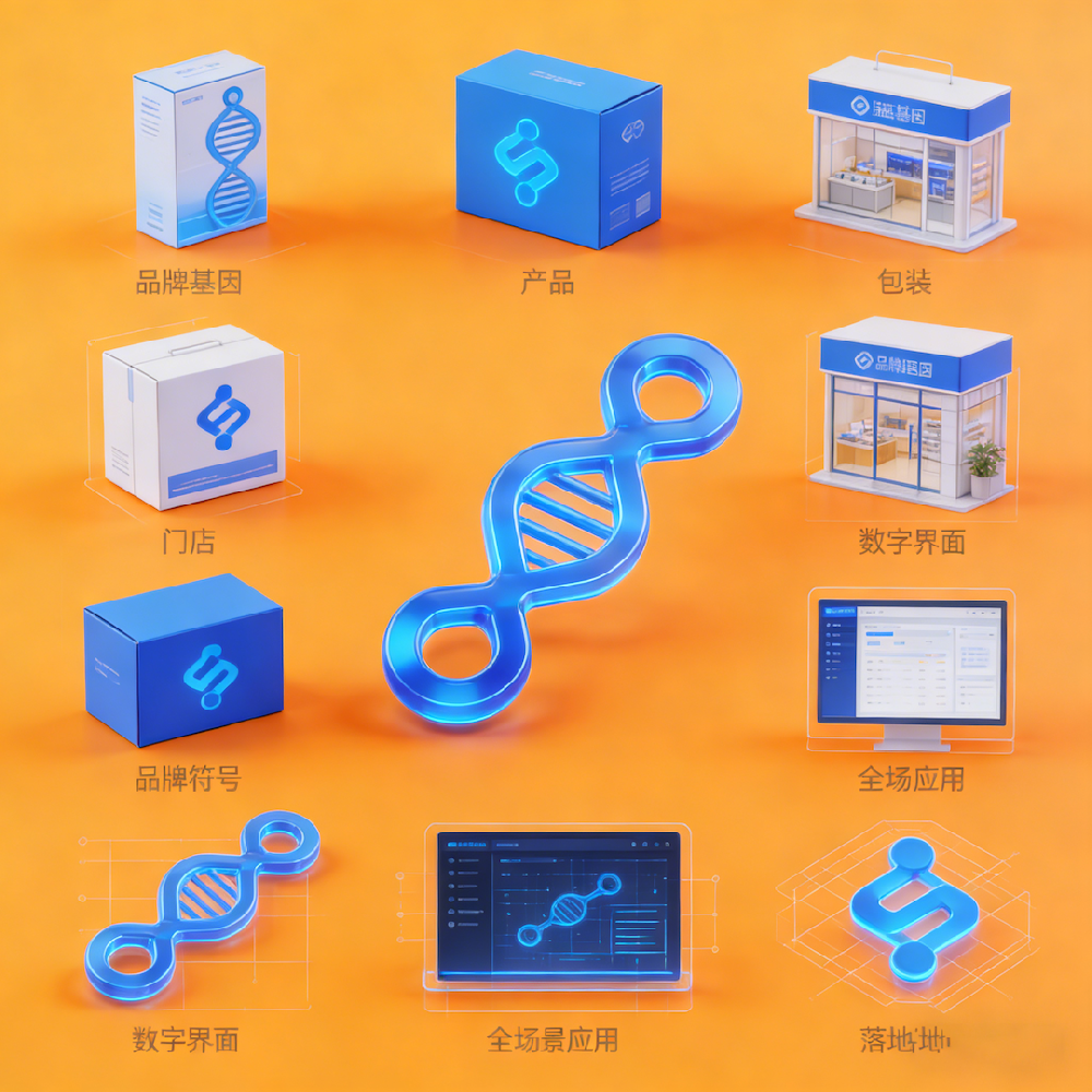 品牌视觉“撞脸”严重？界点设计“基因级”视觉体系，让品牌一眼被记住